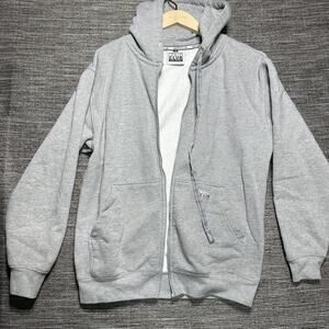 Pro Club Hoodie Men's M Gray Pullover Full Zip Hip Hop Urban